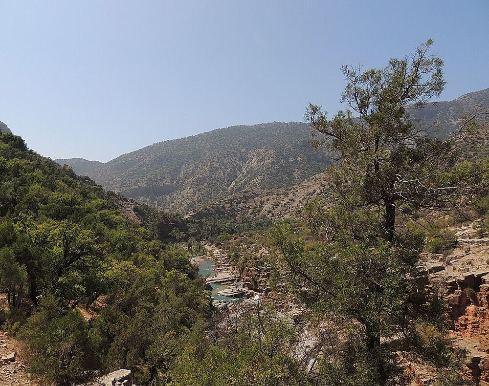 La garganta de Paradise Valley