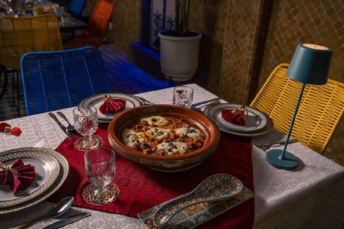 Cena en la azotea